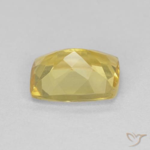 Beryl Gemstone in 8 x 6 mm (calibrated) Size for Sale, Beryl Stone in Light Honey Yellow Color
