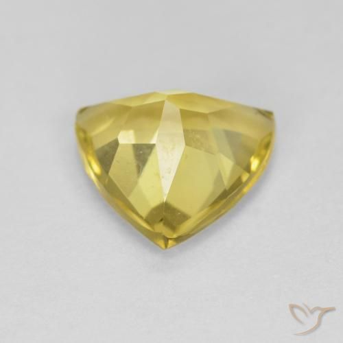 Beryl Gemstone in 8 x 8 mm (calibrated) Size for Sale, Beryl Stone in Bumblebee Yellow Color
