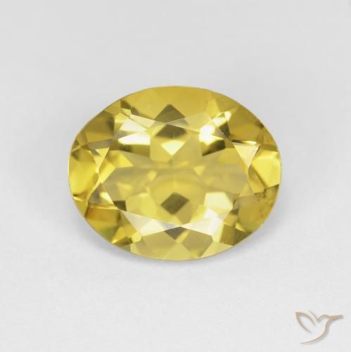 2.78ct Natural Brownish Yellow Beryl, Oval, VVS