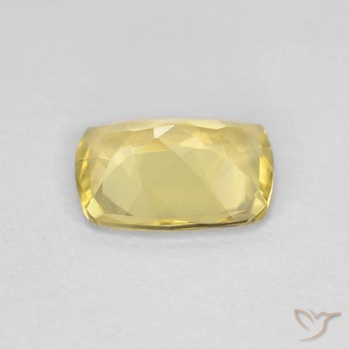 Beryl Gemstone in 9 x 7 mm (calibrated) Size for Sale, Beryl Stone in Tuscany Yellow Color