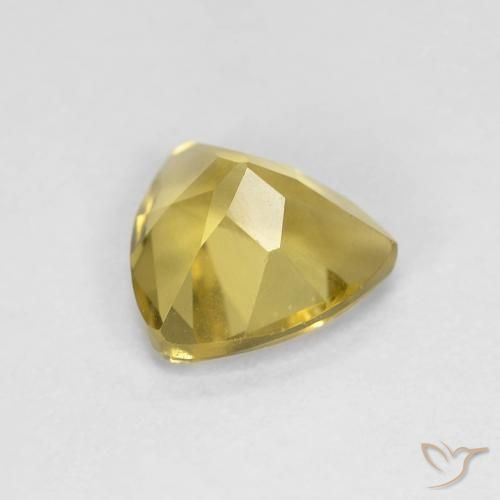 Beryl Gemstone in 7 x 7 mm (calibrated) Size for Sale, Beryl Stone in Medium Yellow Color