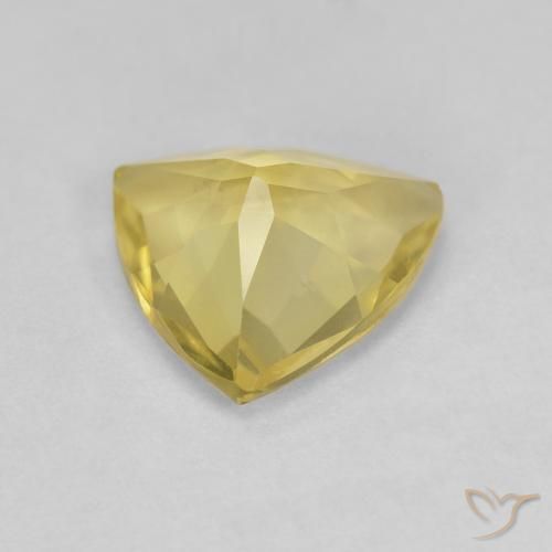 Beryl Gemstone in 8 x 8 mm (calibrated) Size for Sale, Beryl Stone in Earthy Yellow Color