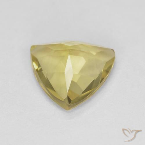 Beryl Gemstone in 8 x 8 mm (calibrated) Size for Sale, Beryl Stone in Medium Yellow Color