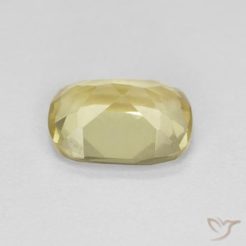 Beryl Gemstone in 8 x 6 mm (calibrated) Size for Sale, Beryl Stone in Mellow Yellow Color