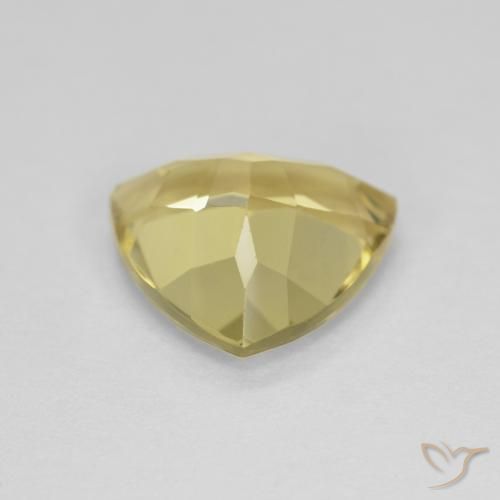 Beryl Gemstone in 8.9 x 8.5 mm Size for Sale, Beryl Stone in Medium Yellow Color