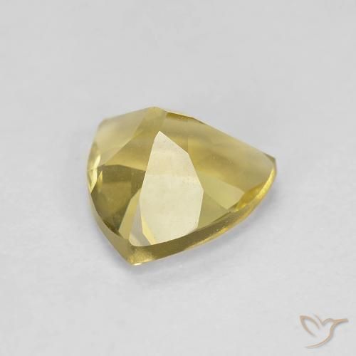 Beryl Gemstone in 7 x 7 mm (calibrated) Size for Sale, Beryl Stone in Dijon Yellow Color