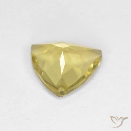 Beryl Gemstone in 8 x 8 mm (calibrated) Size for Sale, Beryl Stone in Warm Yellow Color