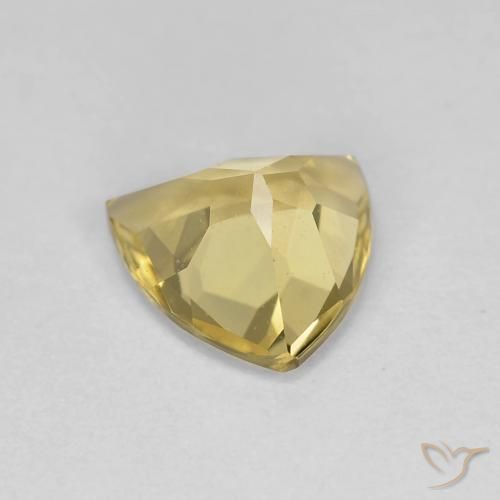 Beryl Gemstone in 8 x 8 mm (calibrated) Size for Sale, Beryl Stone in Warm Yellow Color