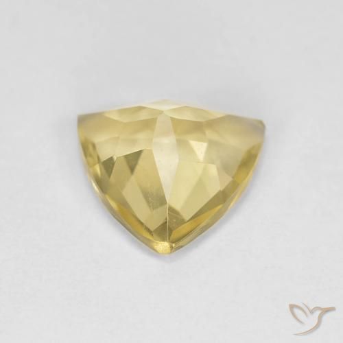 Beryl Gemstone in 8 x 8 mm (calibrated) Size for Sale, Beryl Stone in Warm Yellow Color
