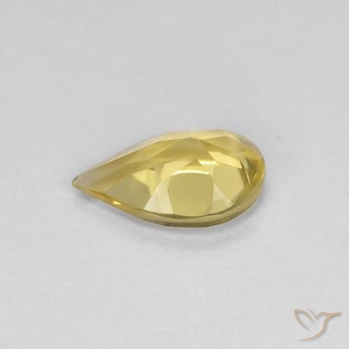 Beryl Gemstone in 8 x 5 mm (calibrated) Size for Sale, Beryl Stone in Light Gold Color