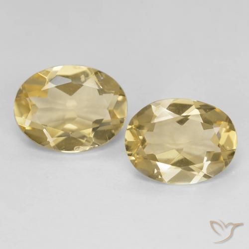 3.04 ct Yellow Beryl, 9.1 x 7 mm Oval Cut From Brazil, Photo A
