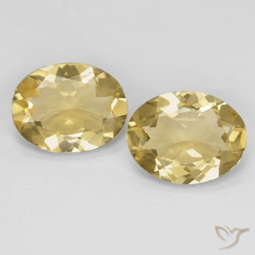 3.63 ct Yellow Beryl, 10 x 7.9 mm Oval Cut From Brazil, Photo A
