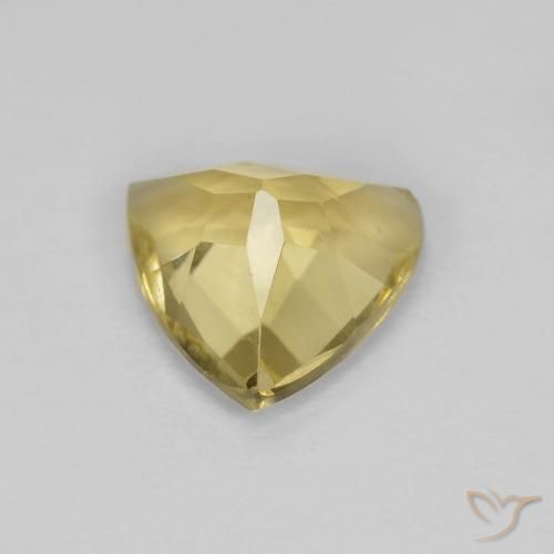 Beryl Gemstone in 8 x 8 mm (calibrated) Size for Sale, Beryl Stone in Warm Yellow Color