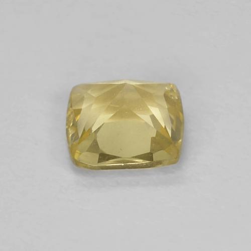 Beryl Gemstone in 4.9 x 4.7 mm Size for Sale, Beryl Stone in Warm Yellow Color
