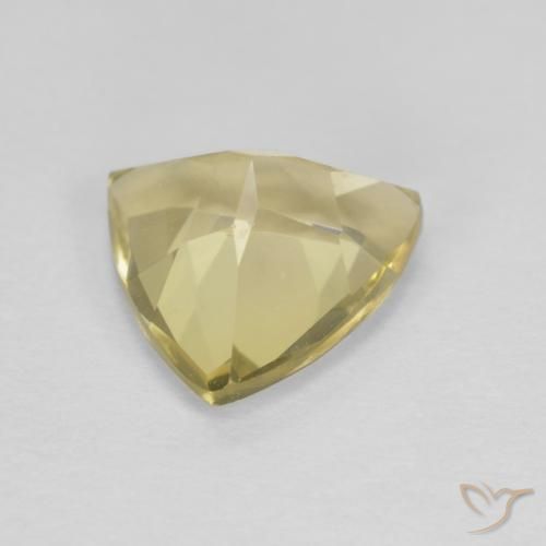Beryl Gemstone in 8.4 x 8.1 mm Size for Sale, Beryl Stone in Medium Light-Yellow Color