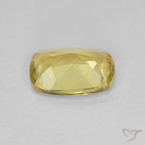 Beryl Gemstone in 8.8 x 6.6 mm Size for Sale, Beryl Stone in Light Golden-Yellow Color
