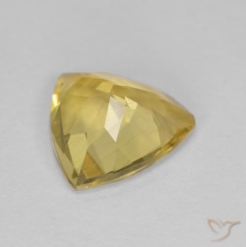 Beryl Gemstone in 9 x 9 mm (calibrated) Size for Sale, Beryl Stone in Light Golden-Yellow Color