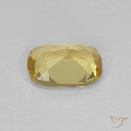 Beryl Gemstone in 8 x 6 mm (calibrated) Size for Sale, Beryl Stone in Light Golden-Yellow Color