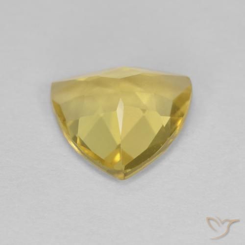 Beryl Gemstone in 8 x 8 mm (calibrated) Size for Sale, Beryl Stone in Medium Yellow Color