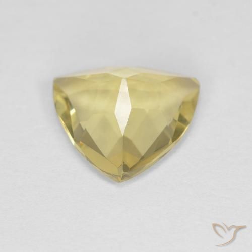 Beryl Gemstone in 8 x 8 mm (calibrated) Size for Sale, Beryl Stone in Earthy Yellow Color