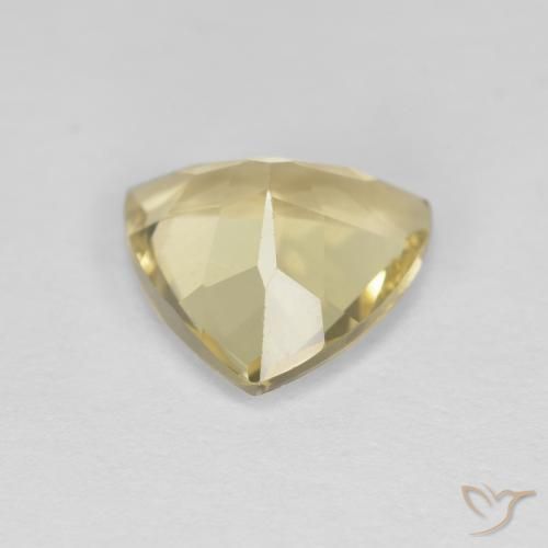 Beryl Gemstone in 8.9 x 8.6 mm Size for Sale, Beryl Stone in Pale Yellow Color