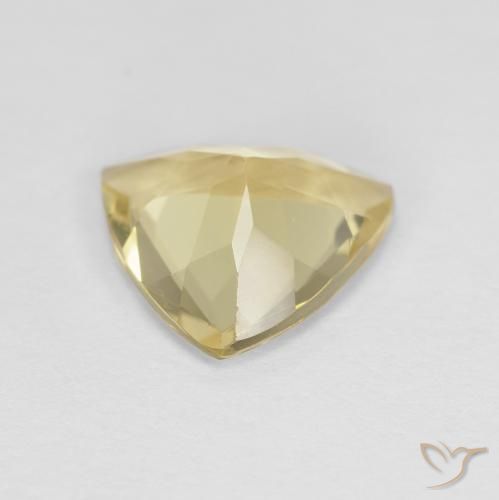 Beryl Gemstone in 9.1 x 8.6 mm Size for Sale, Beryl Stone in Tuscany Yellow Color
