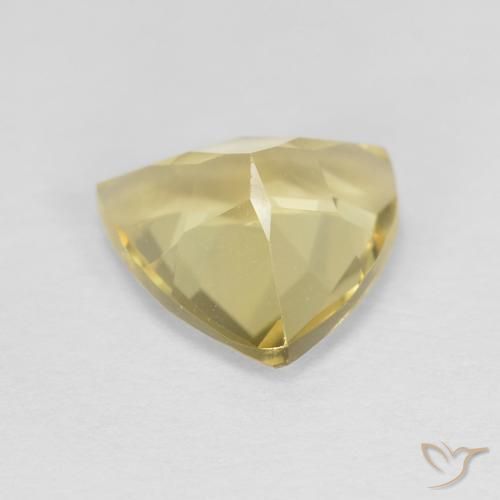 Beryl Gemstone in 8 x 8 mm (calibrated) Size for Sale, Beryl Stone in Very Light Dijon Yellow Color