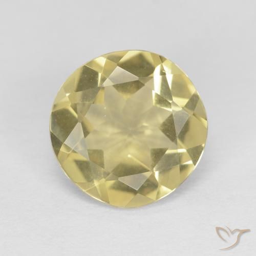 1.69ct Natural Golden Yellow Beryl, Round, VVS-VS