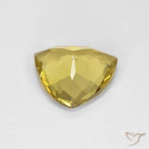 Beryl Gemstone in 9 x 9 mm (calibrated) Size for Sale, Beryl Stone in Autumn Yellow Color