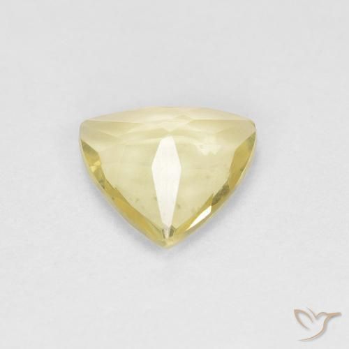 Beryl Gemstone in 7 x 7 mm (calibrated) Size for Sale, Beryl Stone in Light Honey Yellow Color