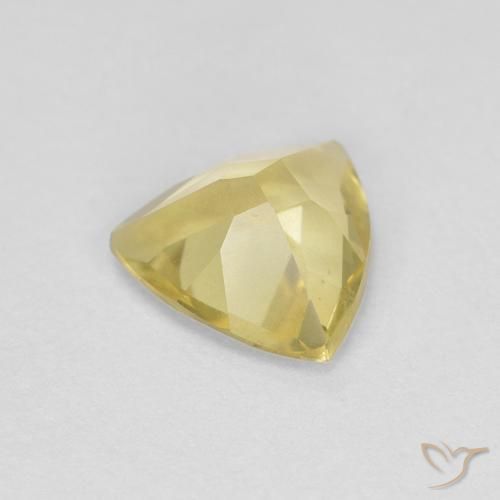 Beryl Gemstone in 7 x 7 mm (calibrated) Size for Sale, Beryl Stone in Bumblebee Yellow Color