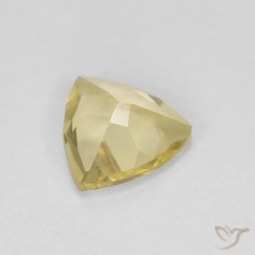 Beryl Gemstone in 7 x 7 mm (calibrated) Size for Sale, Beryl Stone in Dijon Yellow Color