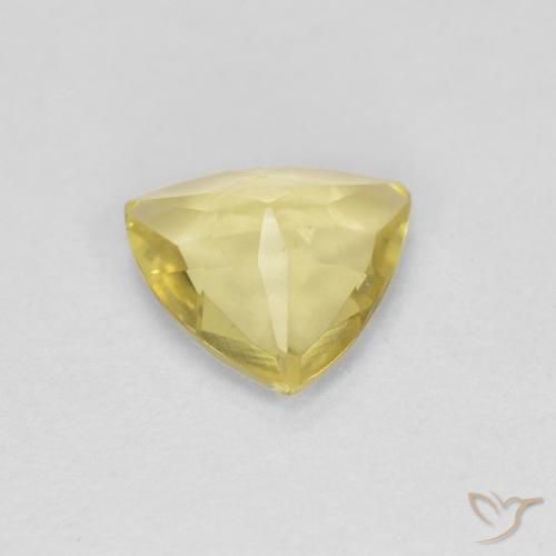 Beryl Gemstone in 7 x 7 mm (calibrated) Size for Sale, Beryl Stone in Medium Yellow Color