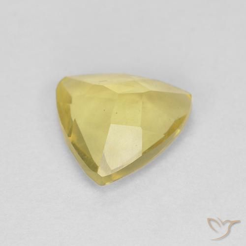 Beryl Gemstone in 7.5 x 7.1 mm Size for Sale, Beryl Stone in Light Yellow Color