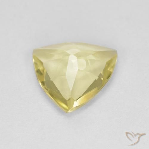 Beryl Gemstone in 8 x 8 mm (calibrated) Size for Sale, Beryl Stone in Bumblebee Yellow Color
