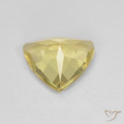 Beryl Gemstone in 8 x 8 mm (calibrated) Size for Sale, Beryl Stone in Medium Yellow Color