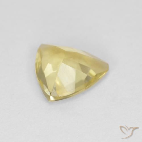 Beryl Gemstone in 7.3 x 3.9 mm Size for Sale, Beryl Stone in Medium Light-Yellow Color