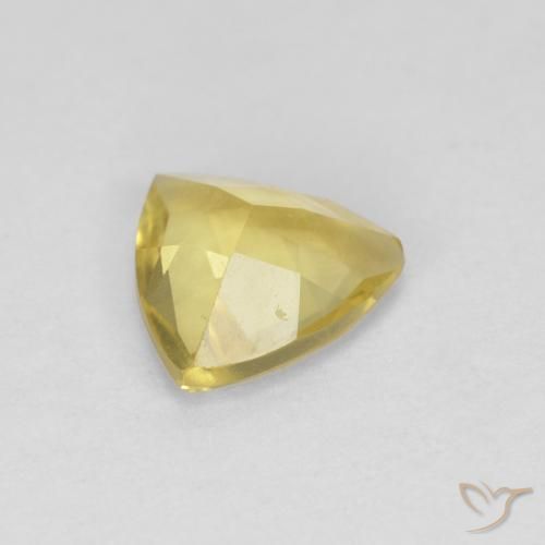 Beryl Gemstone in 7 x 7 mm (calibrated) Size for Sale, Beryl Stone in Medium Yellow Color