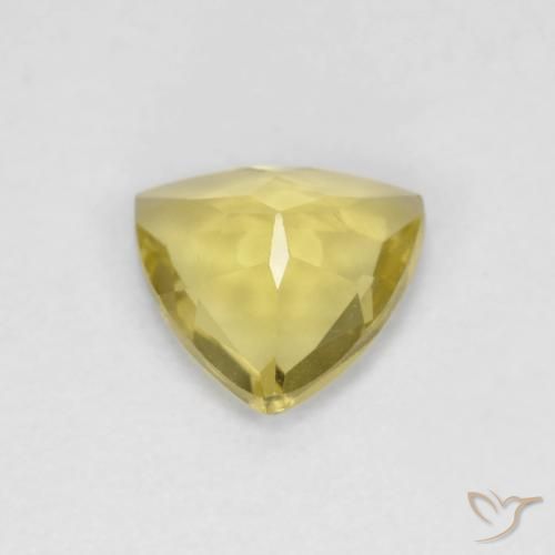 Beryl Gemstone in 7 x 7 mm (calibrated) Size for Sale, Beryl Stone in Medium Light-Yellow Color