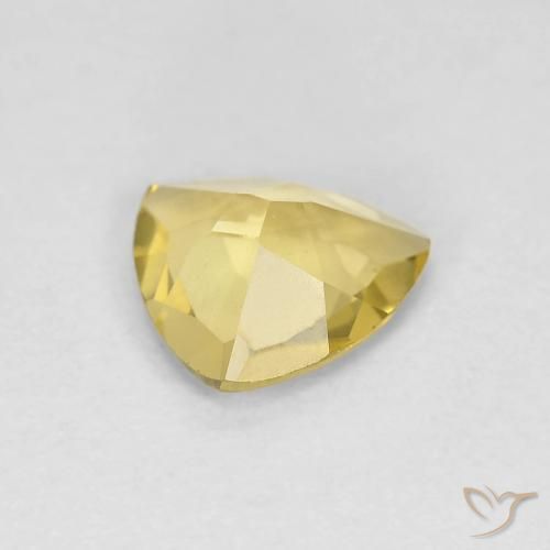 Beryl Gemstone in 7 x 7 mm (calibrated) Size for Sale, Beryl Stone in Tuscany Yellow Color