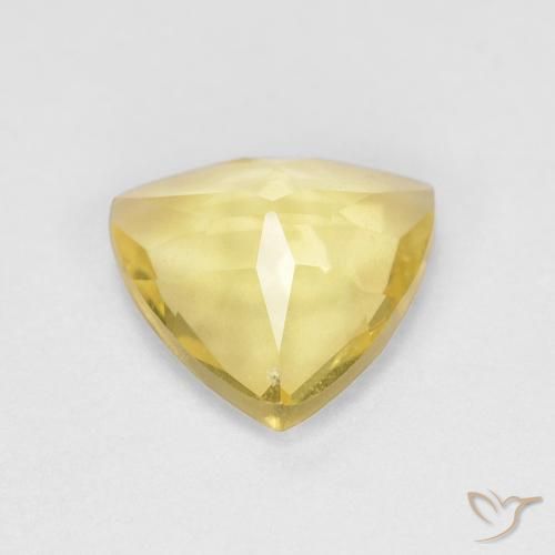 Beryl Gemstone in 7 x 7 mm (calibrated) Size for Sale, Beryl Stone in Light Yellow Color