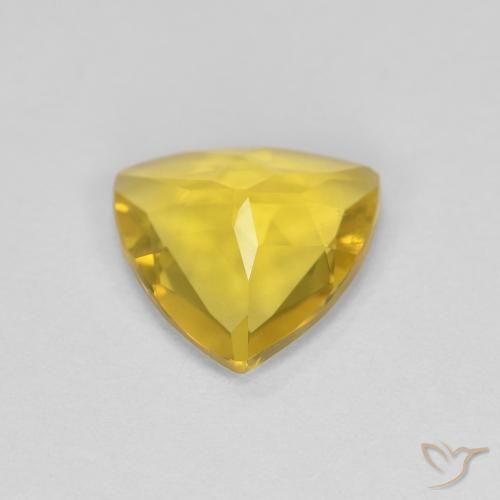 Beryl Gemstone in 8 x 8 mm (calibrated) Size for Sale, Beryl Stone in Medium Yellow Color