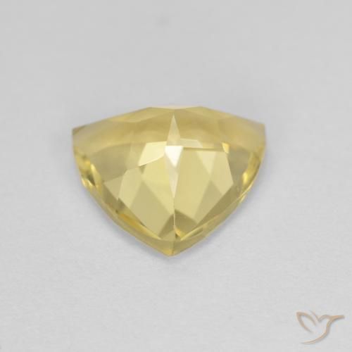 Beryl Gemstone in 8 x 8 mm (calibrated) Size for Sale, Beryl Stone in Medium Light-Yellow Color