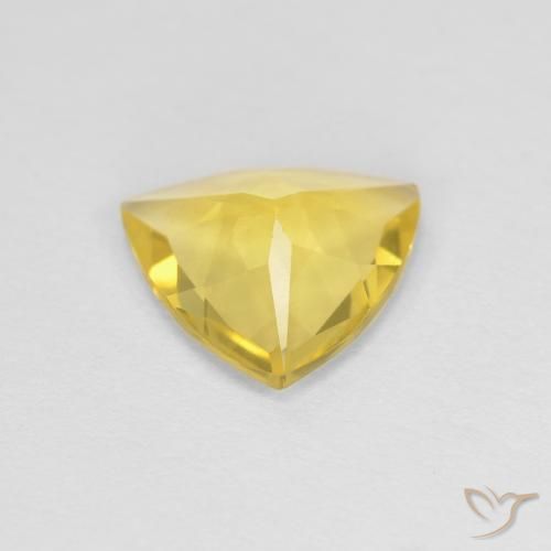 Beryl Gemstone in 8 x 8 mm (calibrated) Size for Sale, Beryl Stone in Medium Yellow Color