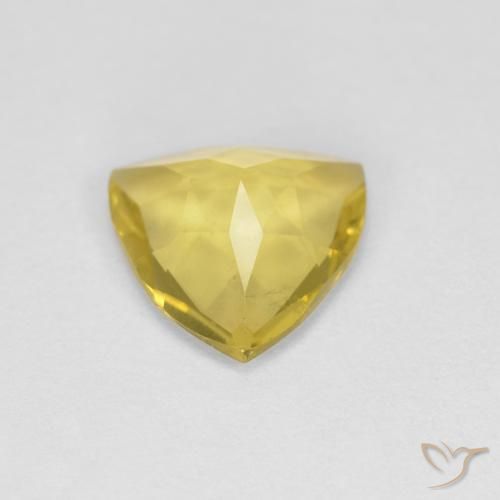 Beryl Gemstone in 8 x 8 mm (calibrated) Size for Sale, Beryl Stone in Medium Yellow Color