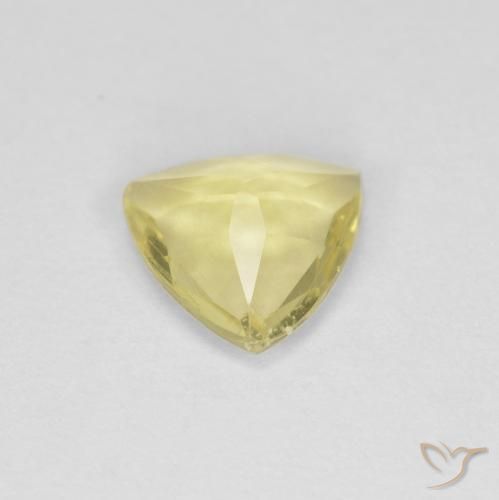 Beryl Gemstone in 7 x 7 mm (calibrated) Size for Sale, Beryl Stone in Light Yellow Color