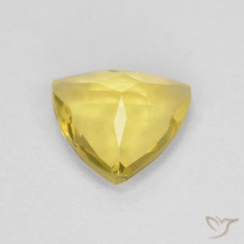 Beryl Gemstone in 7 x 7 mm (calibrated) Size for Sale, Beryl Stone in Tuscany Yellow Color