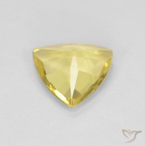 Beryl Gemstone in 7 x 7 mm (calibrated) Size for Sale, Beryl Stone in Tuscany Yellow Color