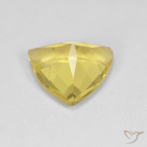 Beryl Gemstone in 8 x 8 mm (calibrated) Size for Sale, Beryl Stone in Medium Light-Yellow Color