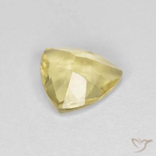 Beryl Gemstone in 7 x 7 mm (calibrated) Size for Sale, Beryl Stone in Medium Light-Yellow Color